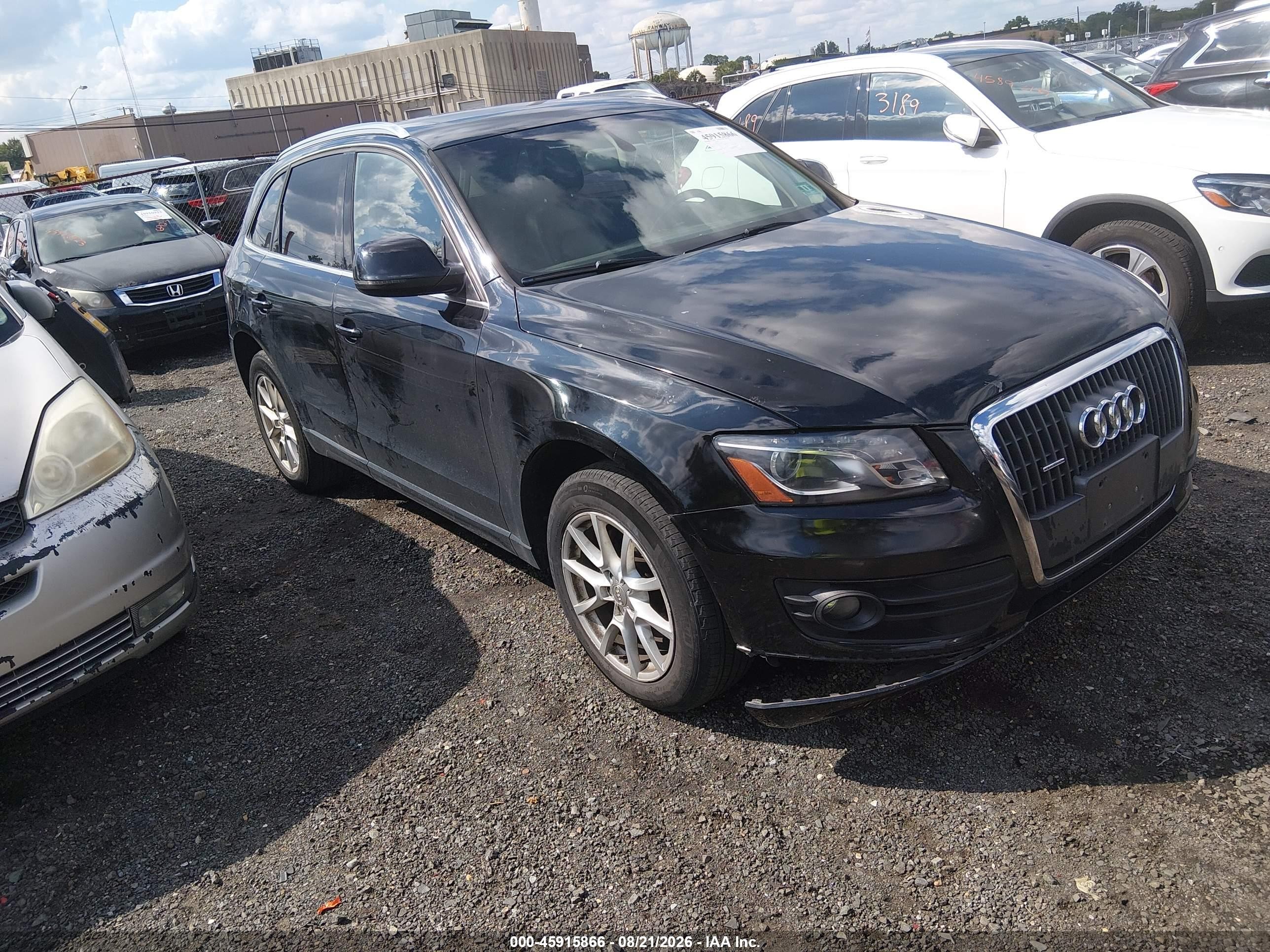 2012 Audi Q5 2.0t Premium Black vin: WA1LFAFP2CA139562