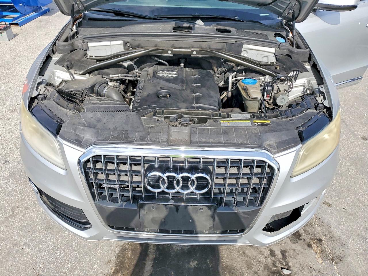 2013 Audi Q5 Premium Plus Silver vin: WA1LFAFP2DA022484
