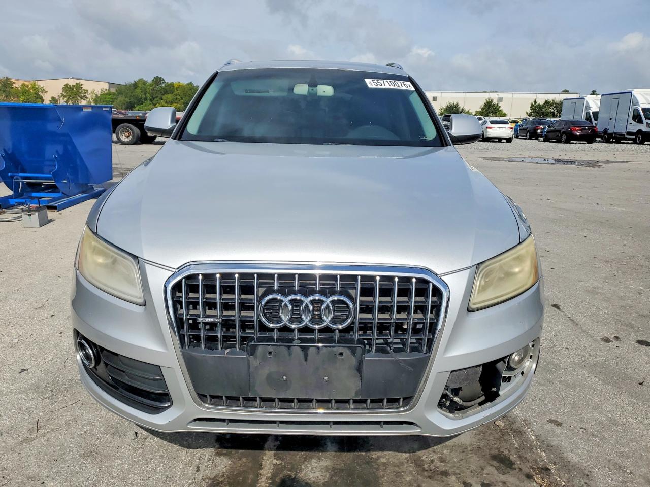 2013 Audi Q5 Premium Plus Silver vin: WA1LFAFP2DA022484