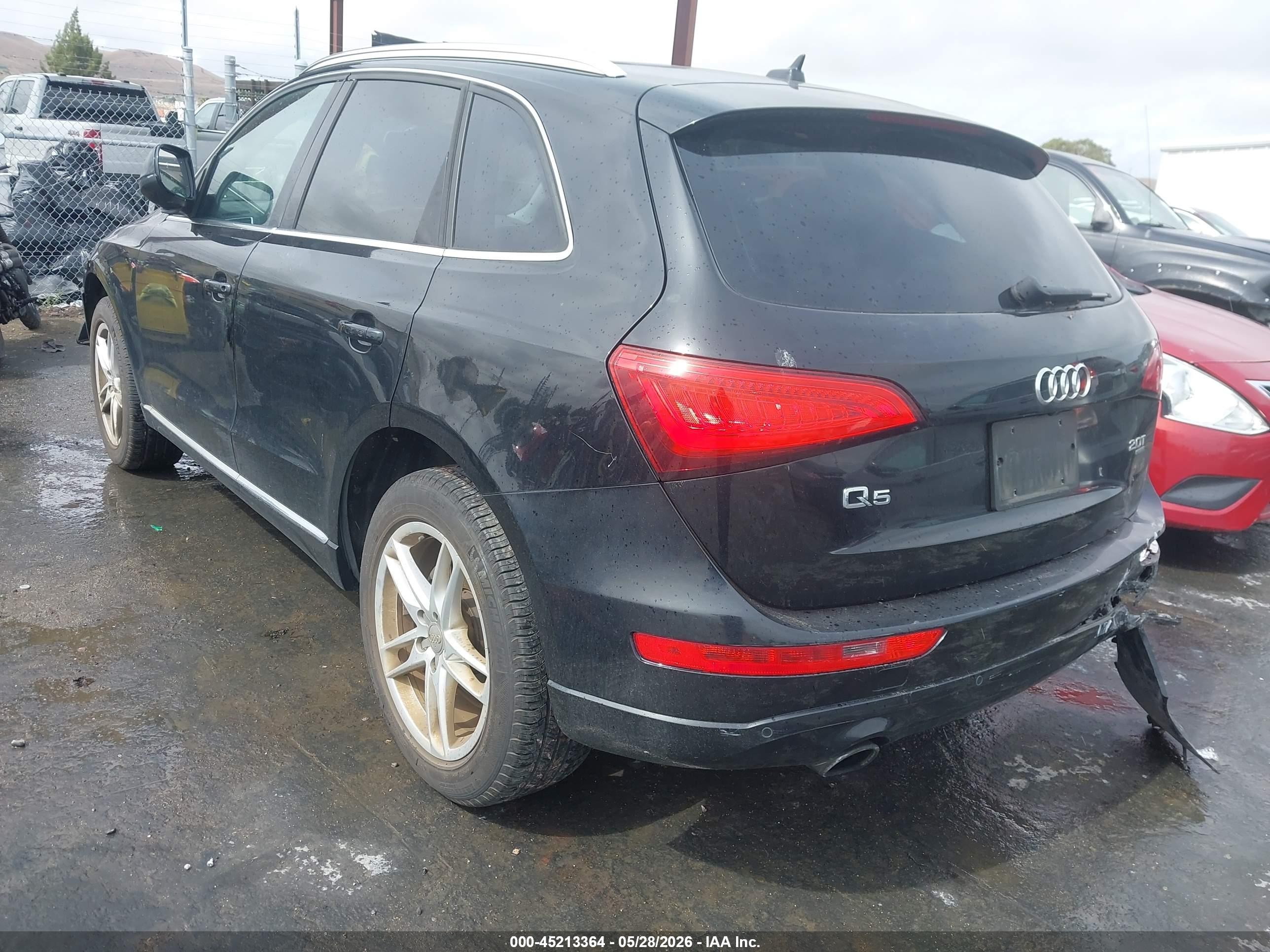 2013 Audi Q5 2.0t Premium Black vin: WA1LFAFP2DA030195