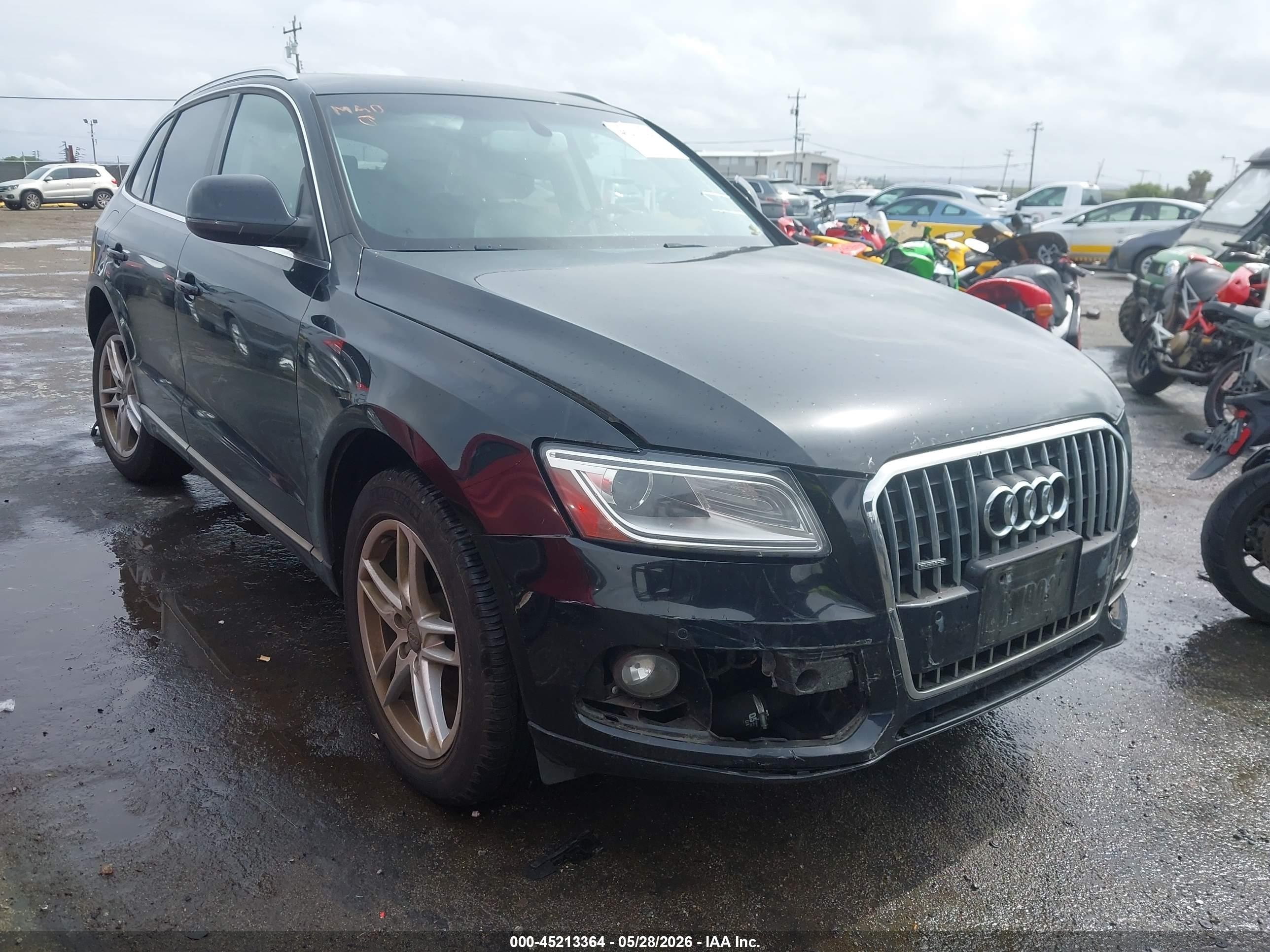 2013 Audi Q5 2.0t Premium Black vin: WA1LFAFP2DA030195