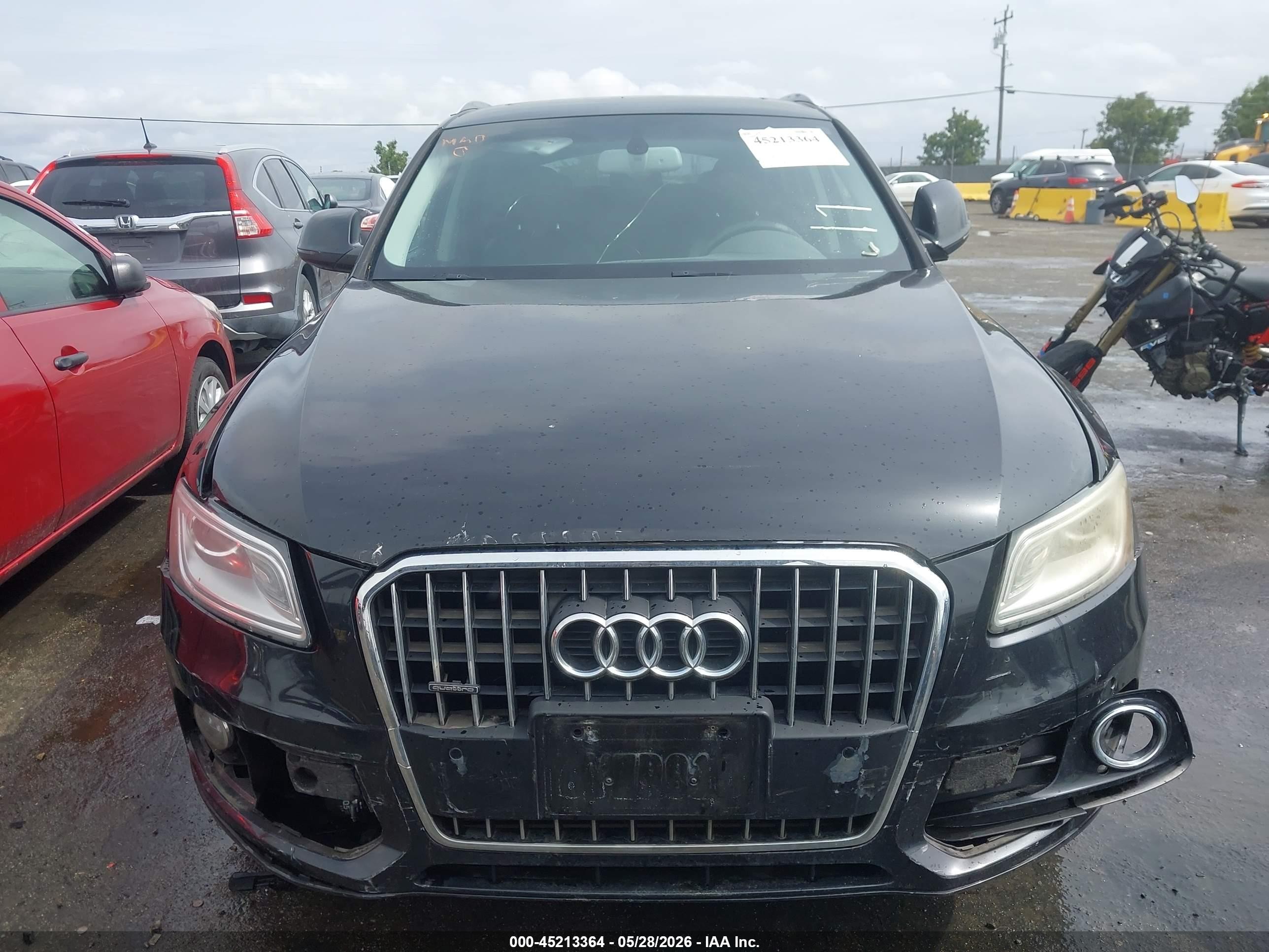 2013 Audi Q5 2.0t Premium Black vin: WA1LFAFP2DA030195