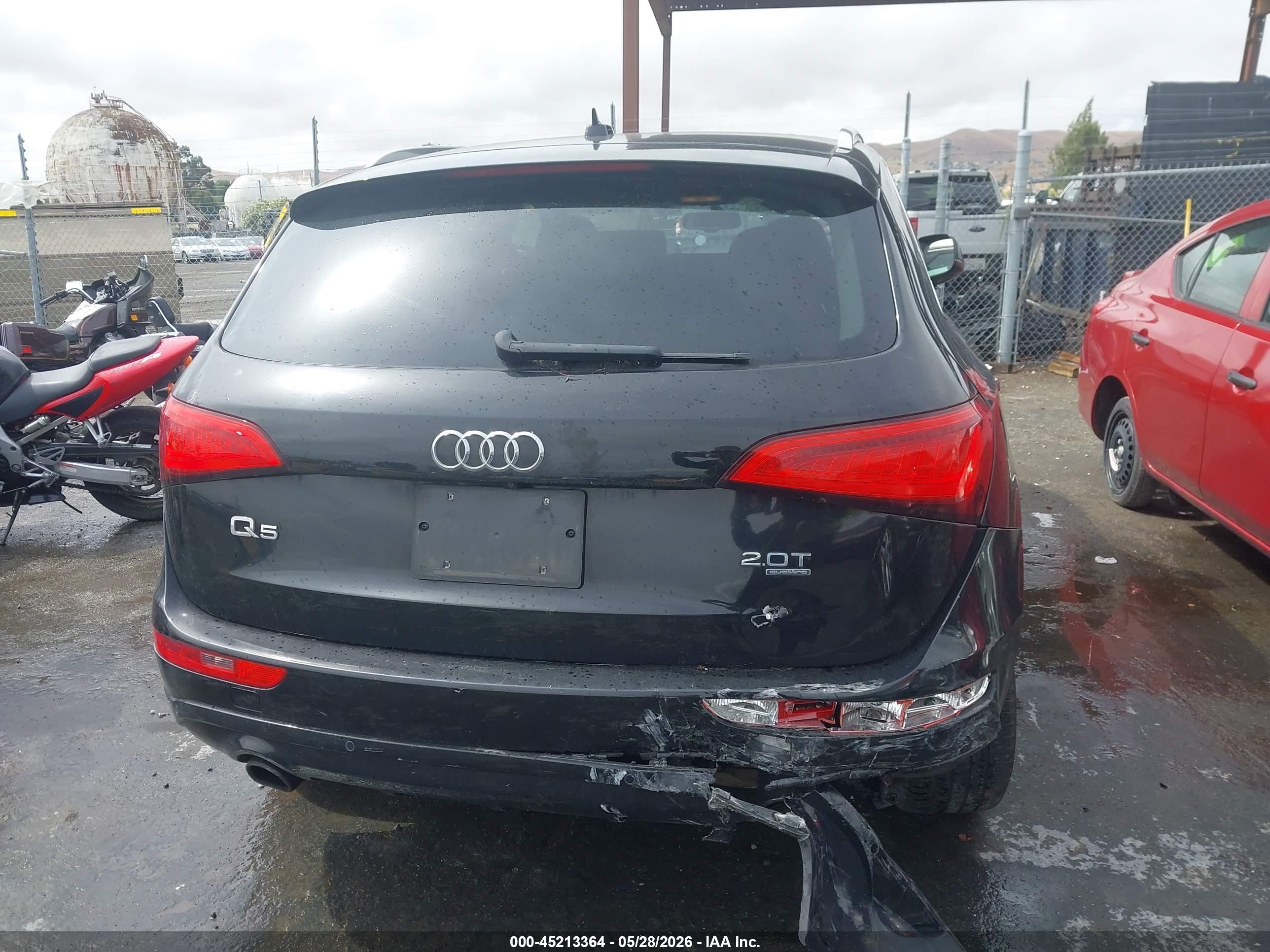2013 Audi Q5 2.0t Premium Black vin: WA1LFAFP2DA030195