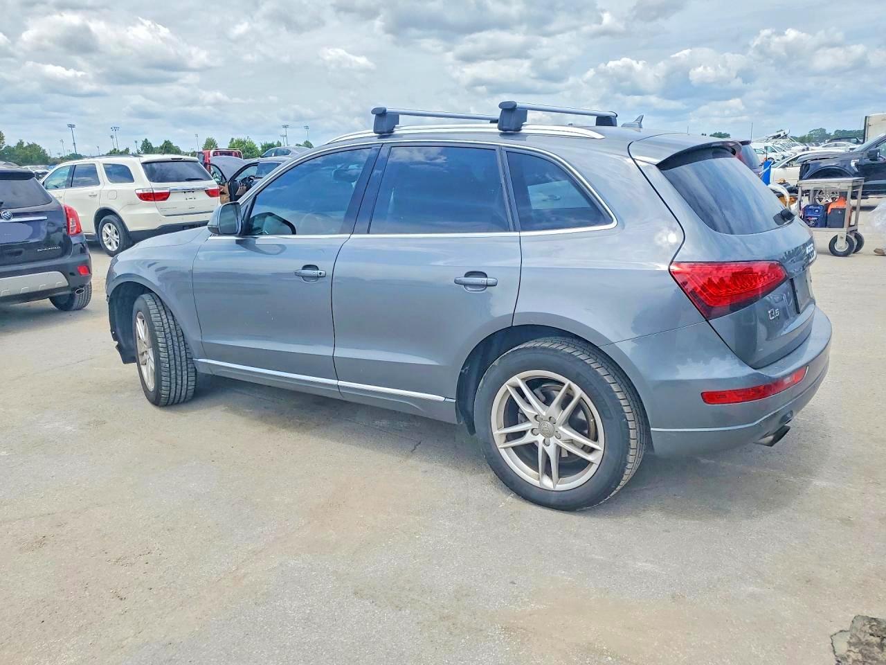 2014 Audi Q5 Premium Plus Silver vin: WA1LFAFP2EA014242