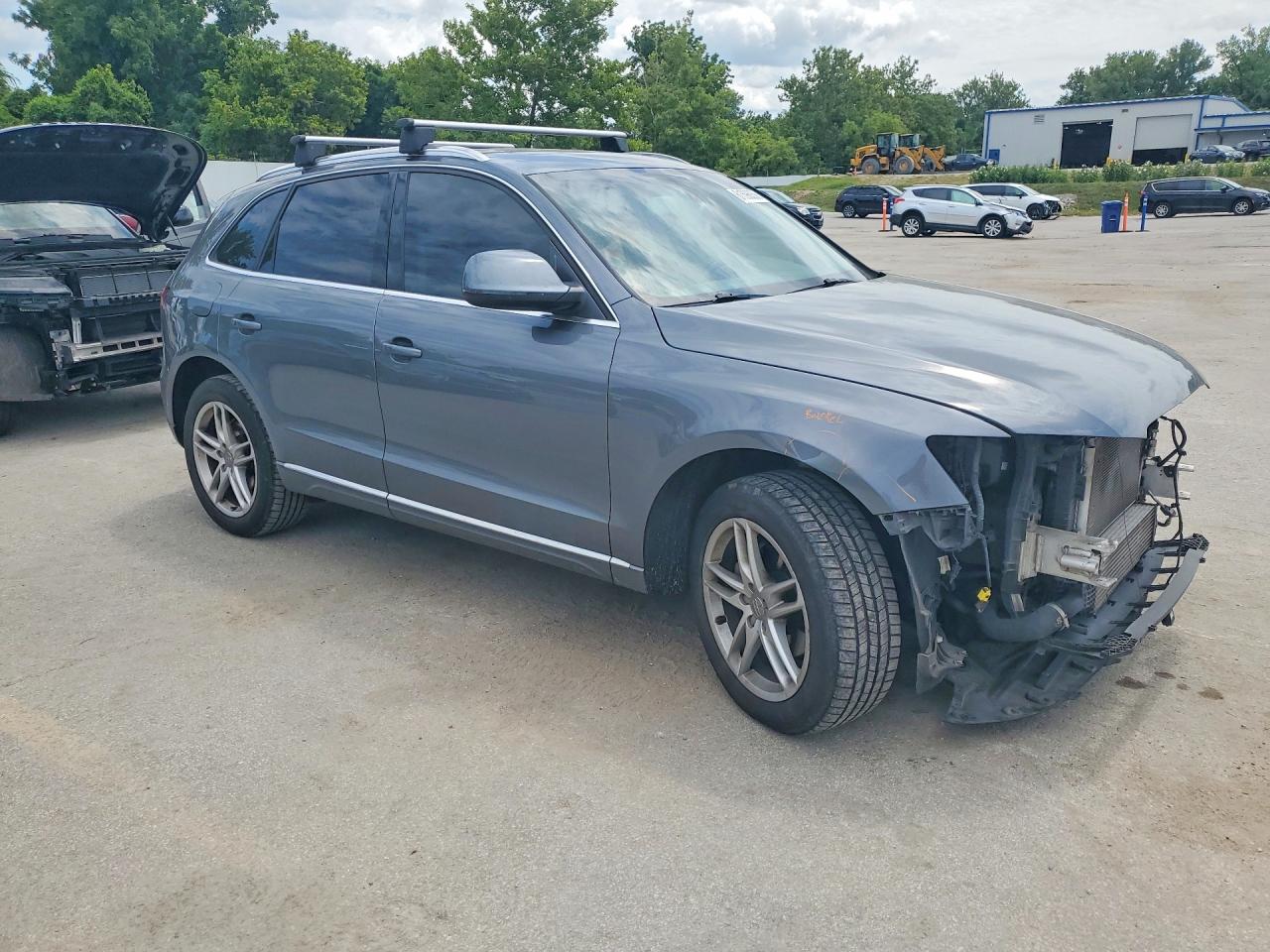2014 Audi Q5 Premium Plus Silver vin: WA1LFAFP2EA014242