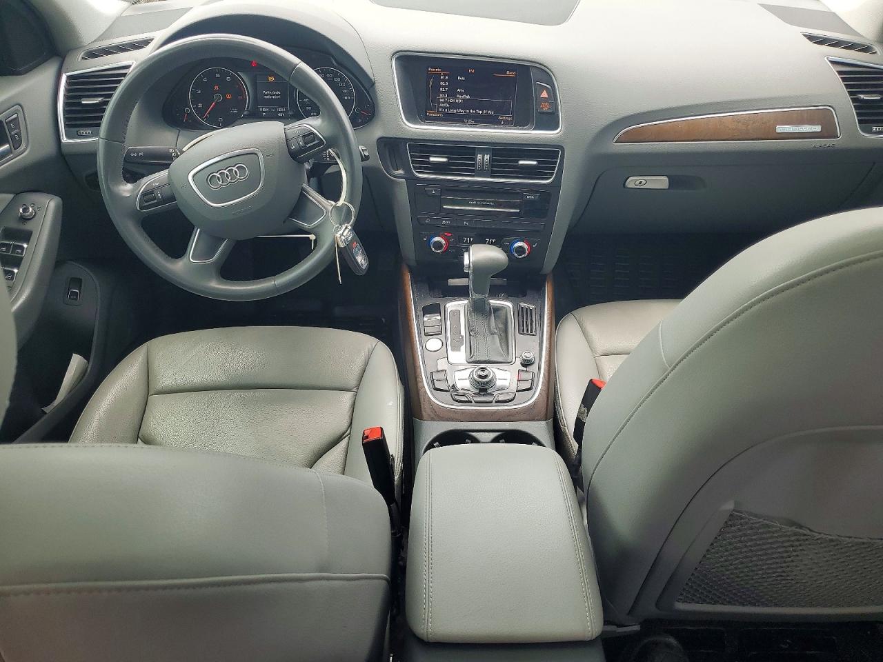 2014 Audi Q5 Premium Plus Silver vin: WA1LFAFP2EA014242