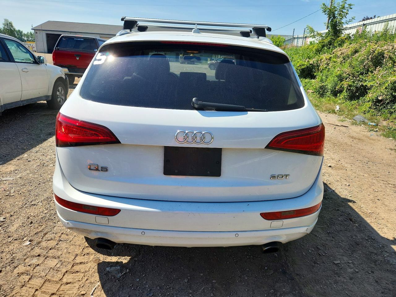 2014 Audi Q5 Premium Plus Белый vin: WA1LFAFP2EA019716