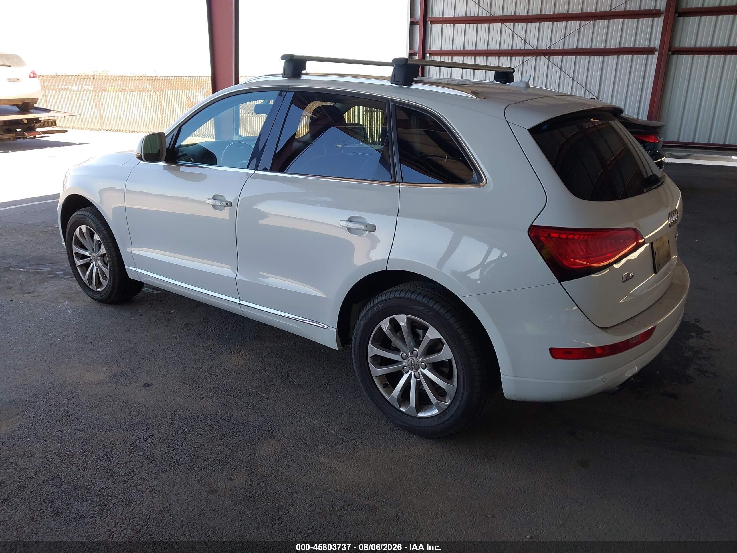 2014 Audi Q5 2.0t Premium White vin: WA1LFAFP2EA041196