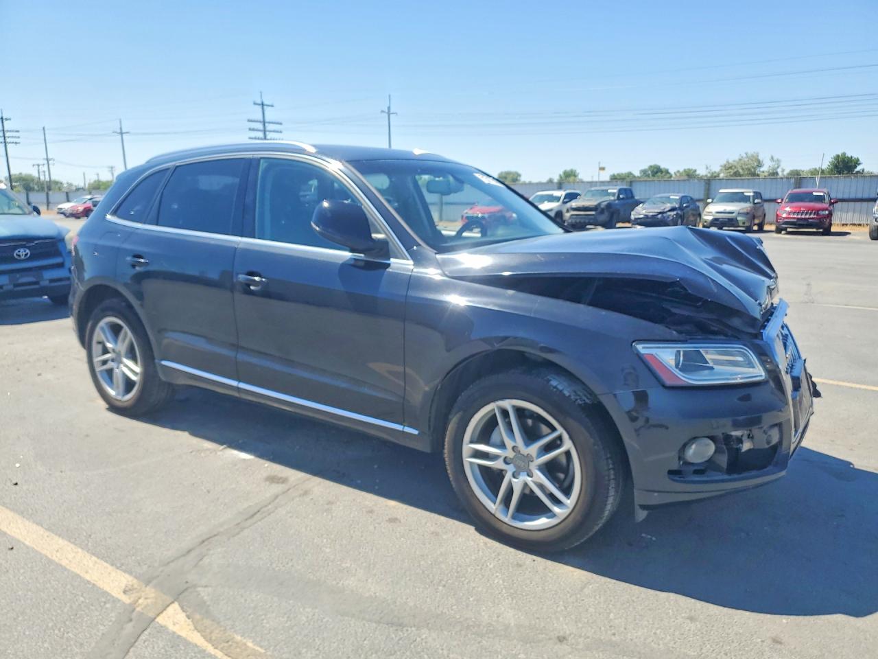 2014 Audi Q5 Premium Plus Black vin: WA1LFAFP2EA050027