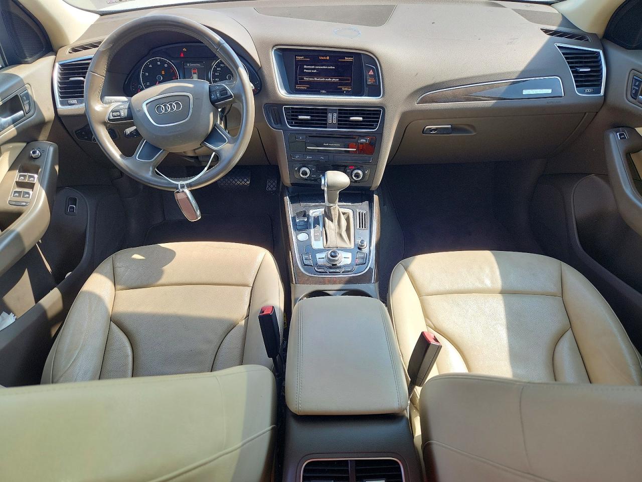 2014 Audi Q5 Premium Plus White vin: WA1LFAFP2EA054515