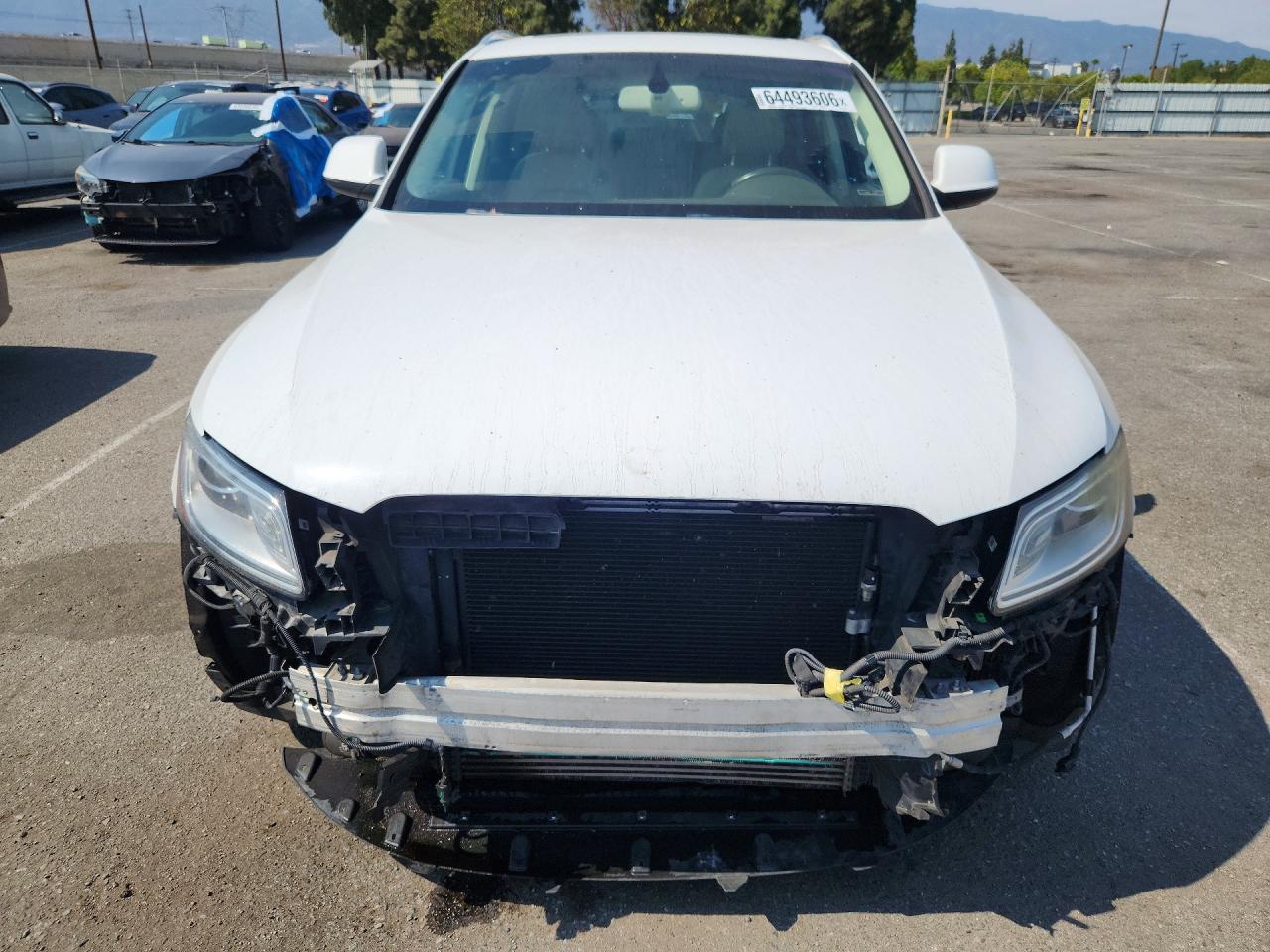 2014 Audi Q5 Premium Plus White vin: WA1LFAFP2EA054515