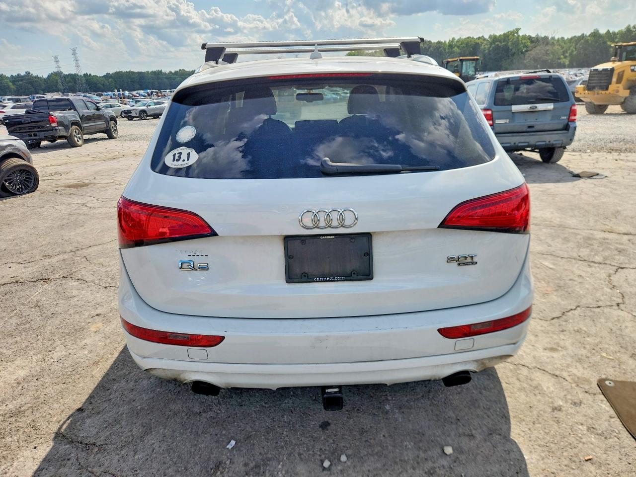 2014 Audi Q5 Premium Plus White vin: WA1LFAFP2EA079933