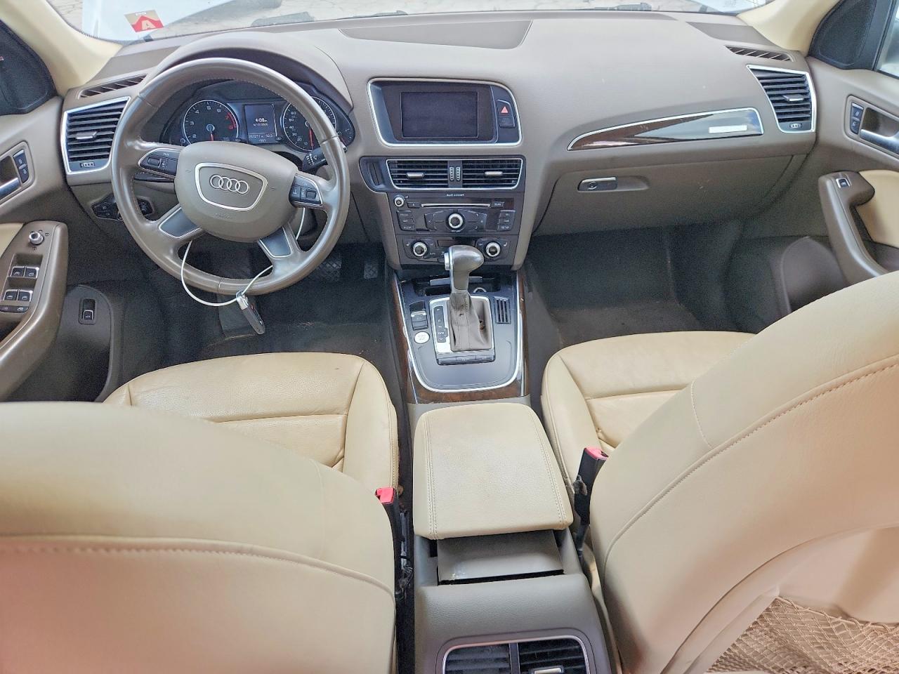 2014 Audi Q5 Premium Plus White vin: WA1LFAFP2EA079933