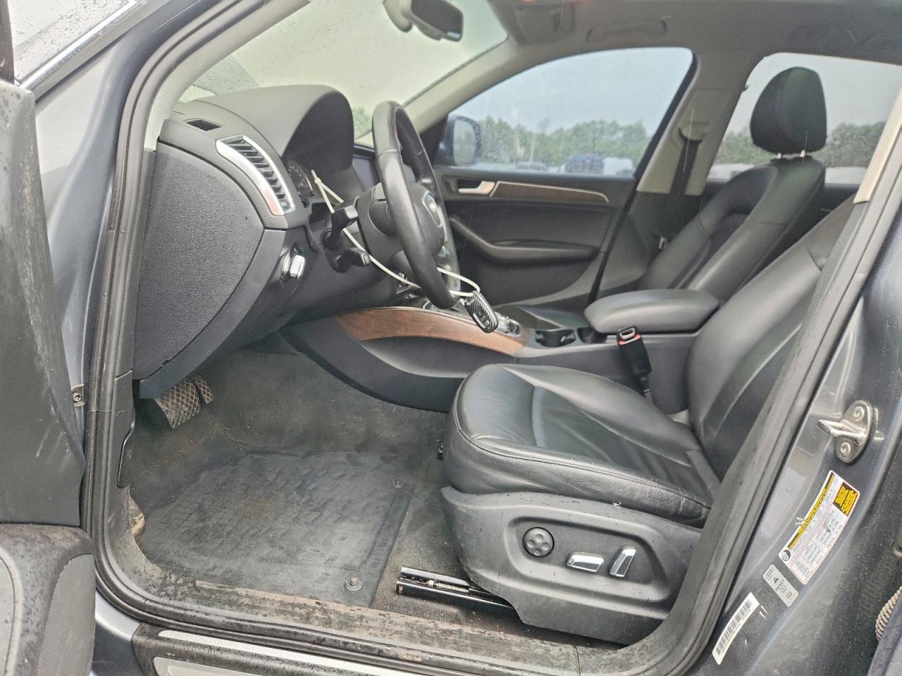 2014 Audi Q5 Premium Plus Серый vin: WA1LFAFP2EA080631