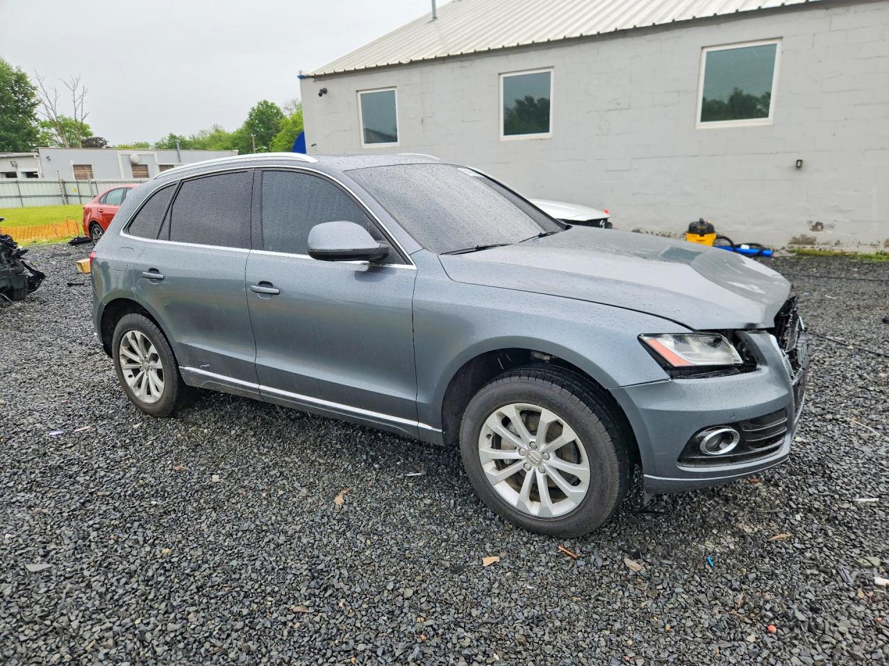 2014 Audi Q5 Premium Plus Серый vin: WA1LFAFP2EA080631