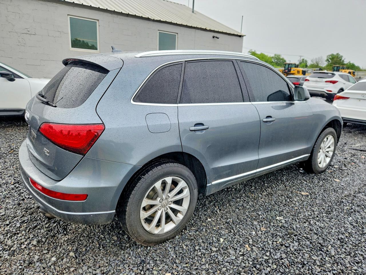 2014 Audi Q5 Premium Plus Серый vin: WA1LFAFP2EA080631