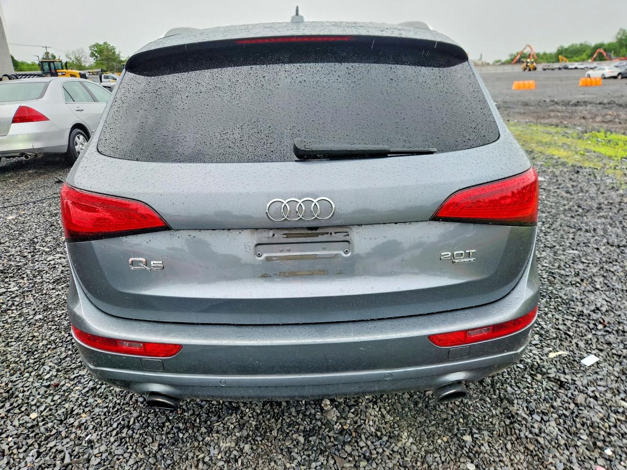 2014 Audi Q5 Premium Plus Серый vin: WA1LFAFP2EA080631