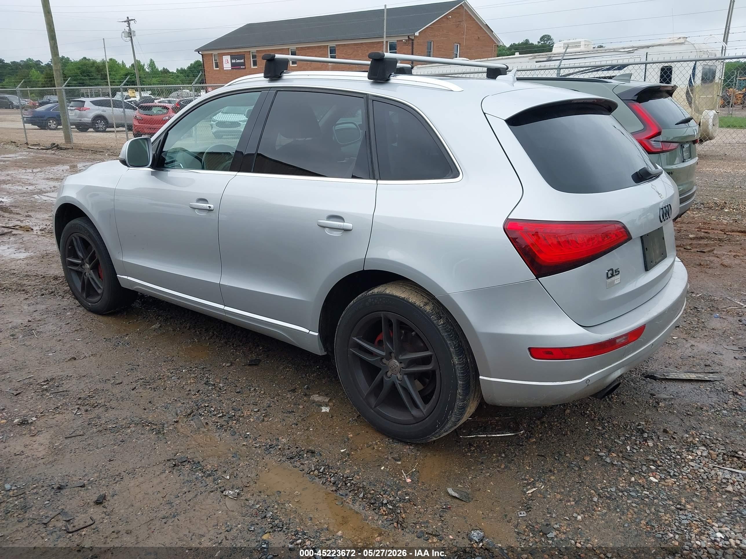 2014 Audi Q5 2.0t Premium Silver vin: WA1LFAFP2EA081567
