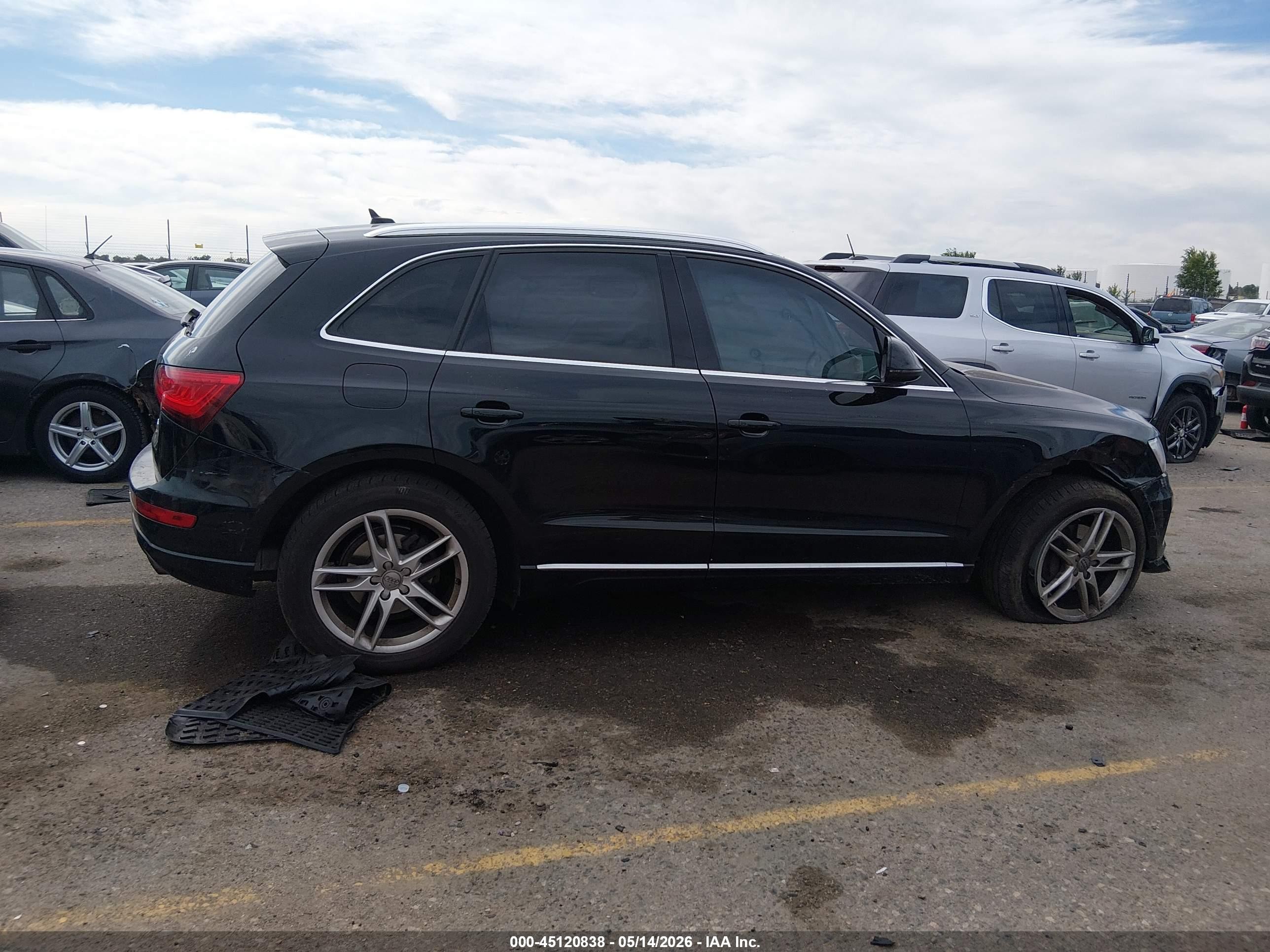 2014 Audi Q5 2.0t Premium Black vin: WA1LFAFP2EA092665