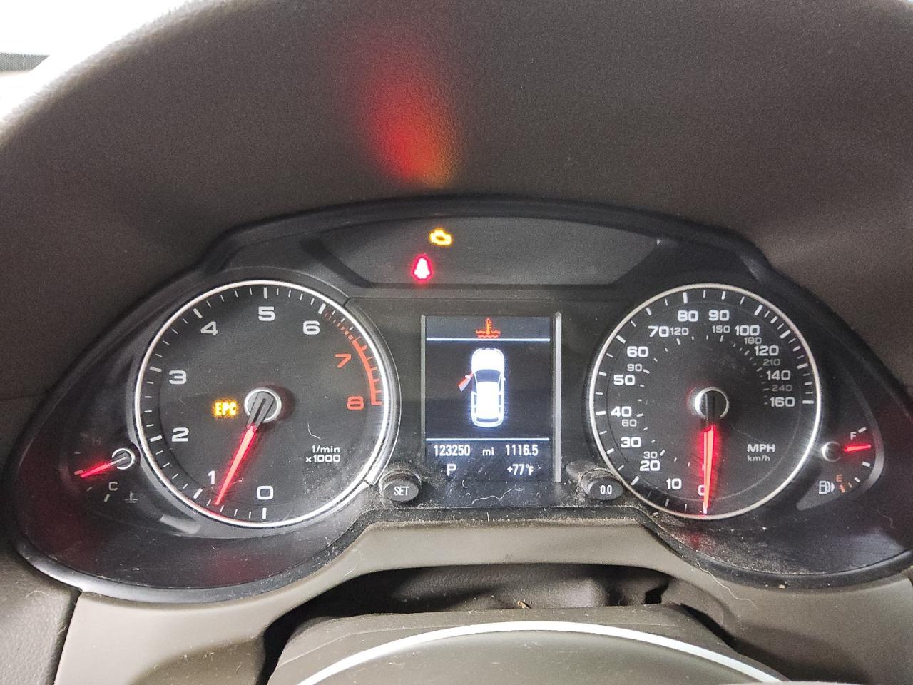 2015 Audi Q5 Premium Plus Blue vin: WA1LFAFP2FA013044 Damage: Warning Light - Engine, On, Unacceptable