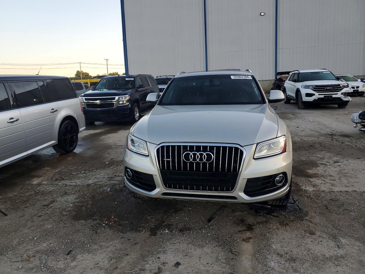 2015 Audi Q5 Premium Plus Beige vin: WA1LFAFP2FA027820