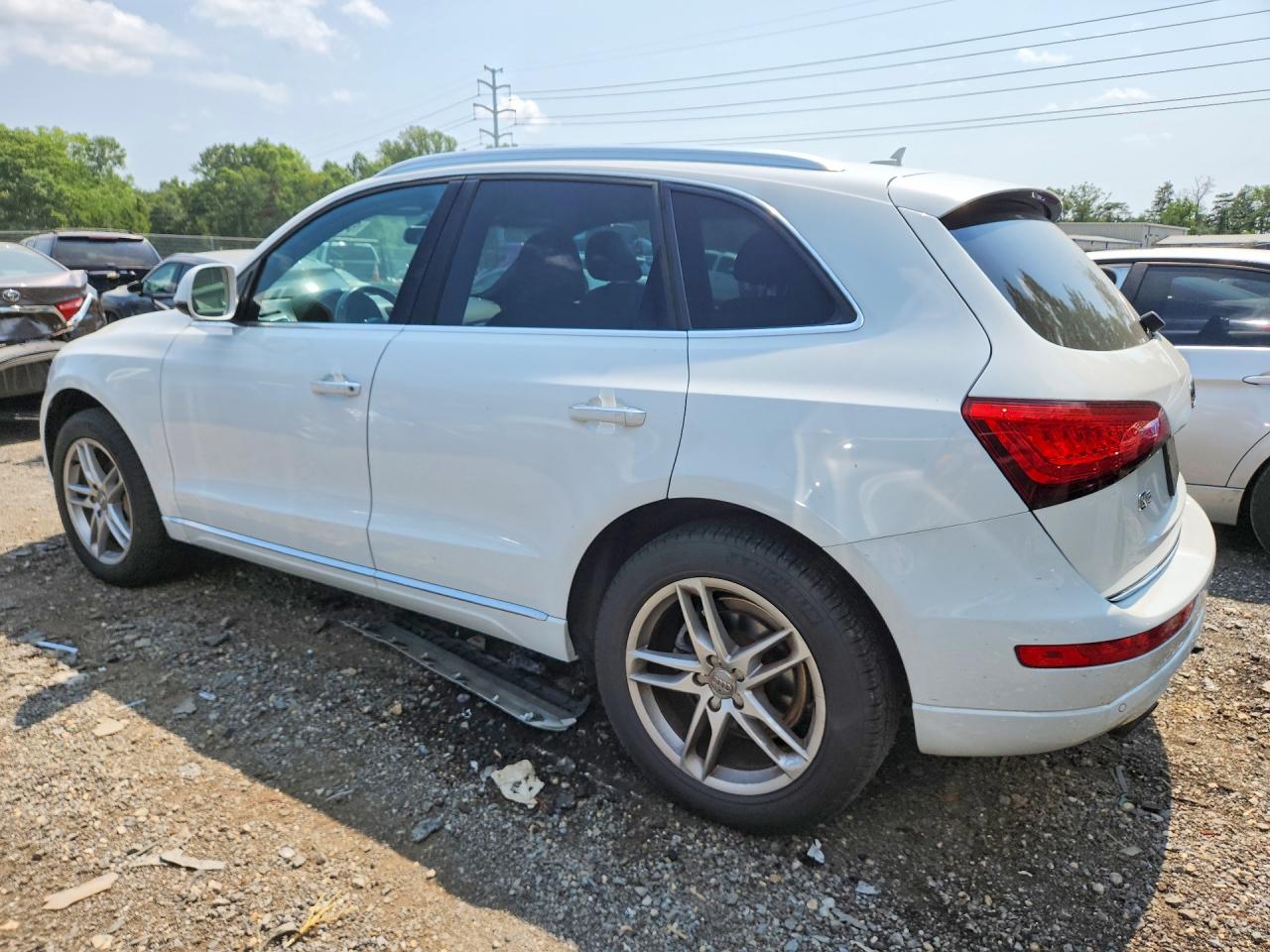 2015 Audi Q5 Premium Plus White vin: WA1LFAFP2FA034217