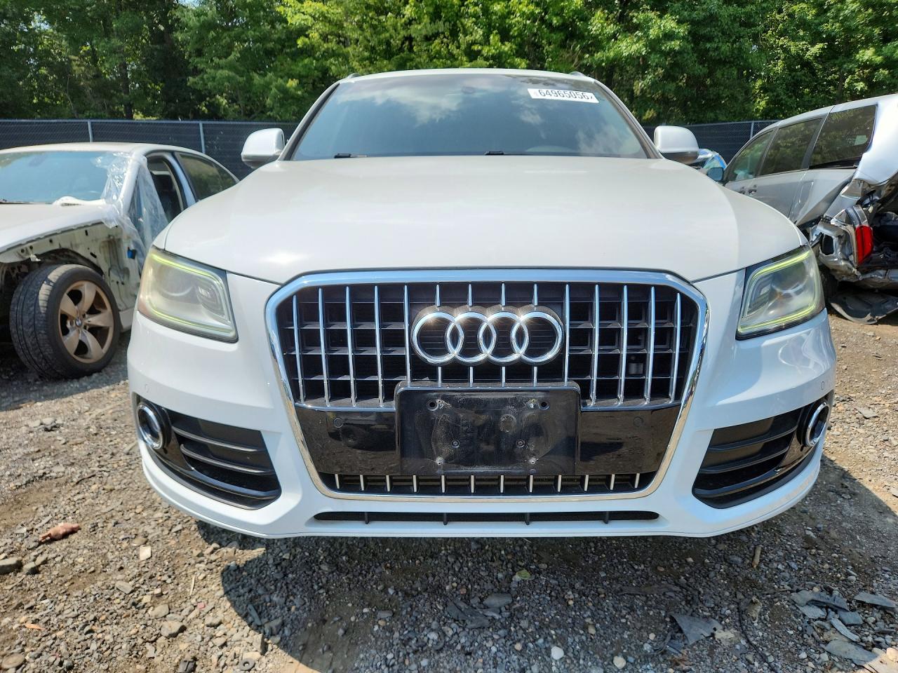 2015 Audi Q5 Premium Plus White vin: WA1LFAFP2FA034217