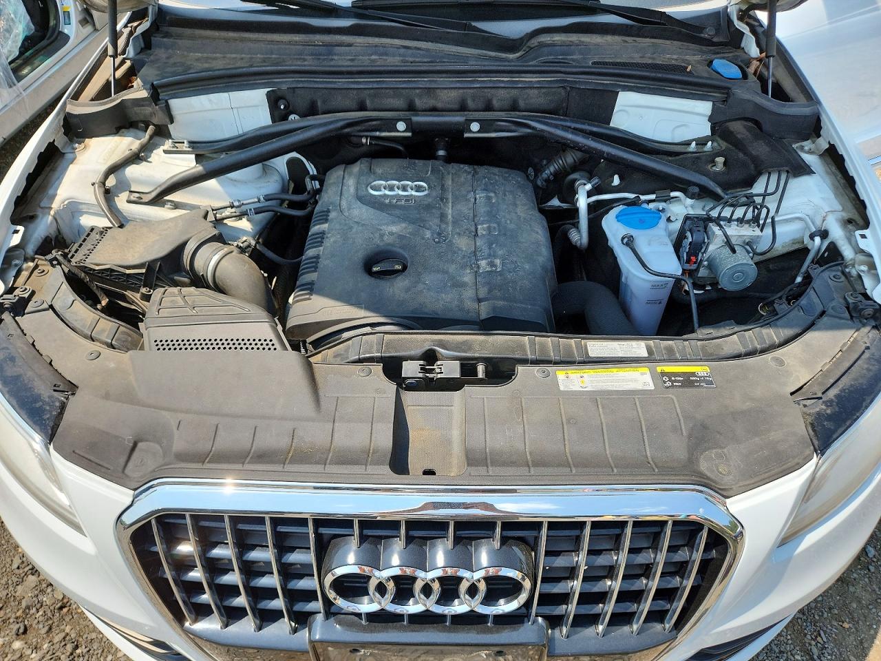 2015 Audi Q5 Premium Plus White vin: WA1LFAFP2FA034217