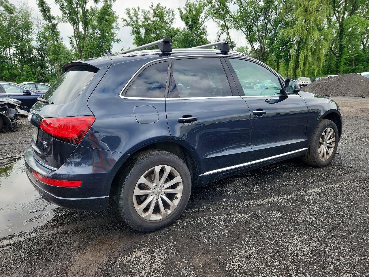 2015 Audi Q5 Premium Plus Blue vin: WA1LFAFP2FA054466