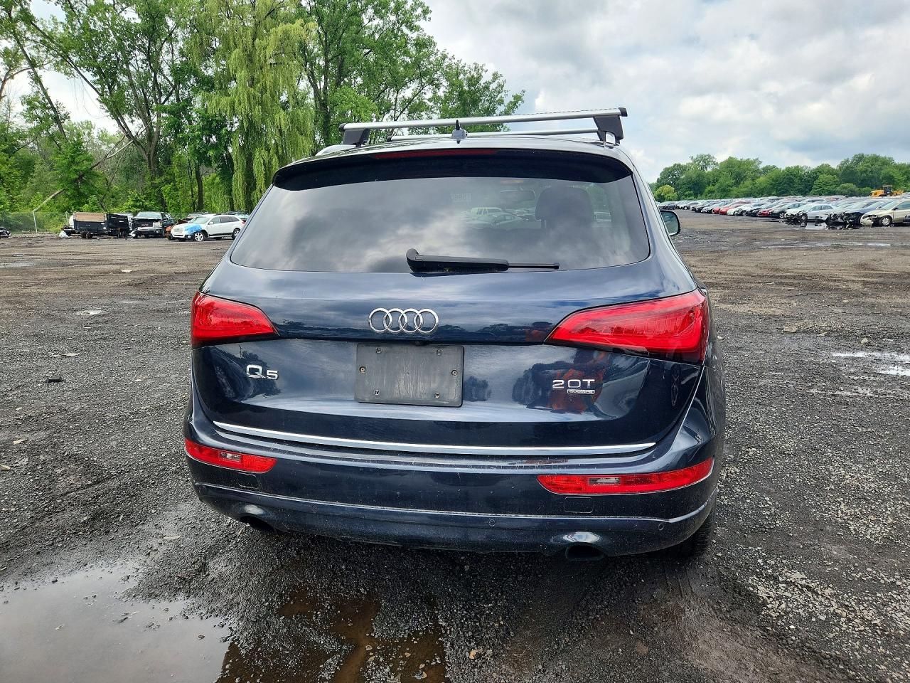 2015 Audi Q5 Premium Plus Blue vin: WA1LFAFP2FA054466