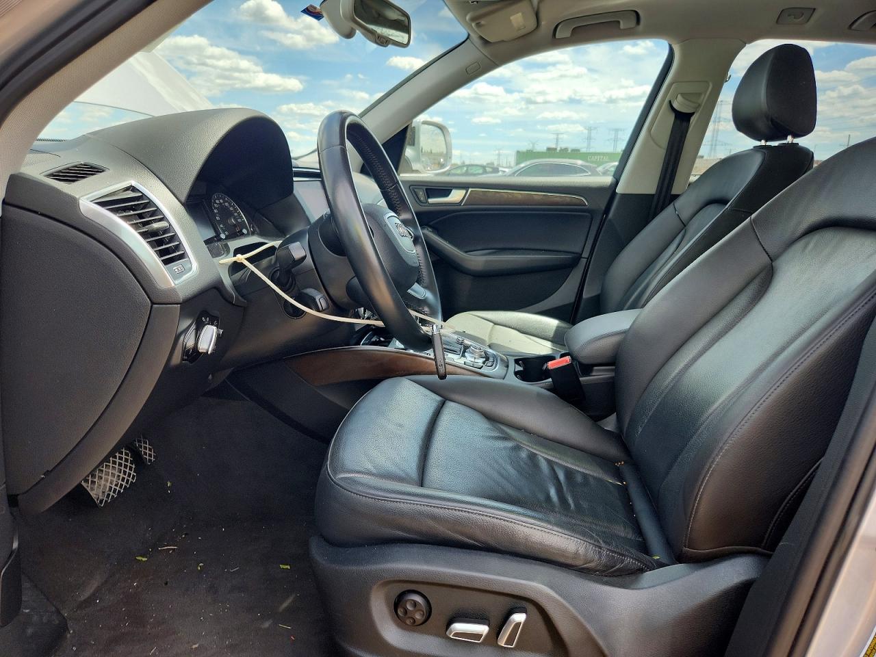 2015 Audi Q5 Premium Plus Серебряный vin: WA1LFAFP2FA058565