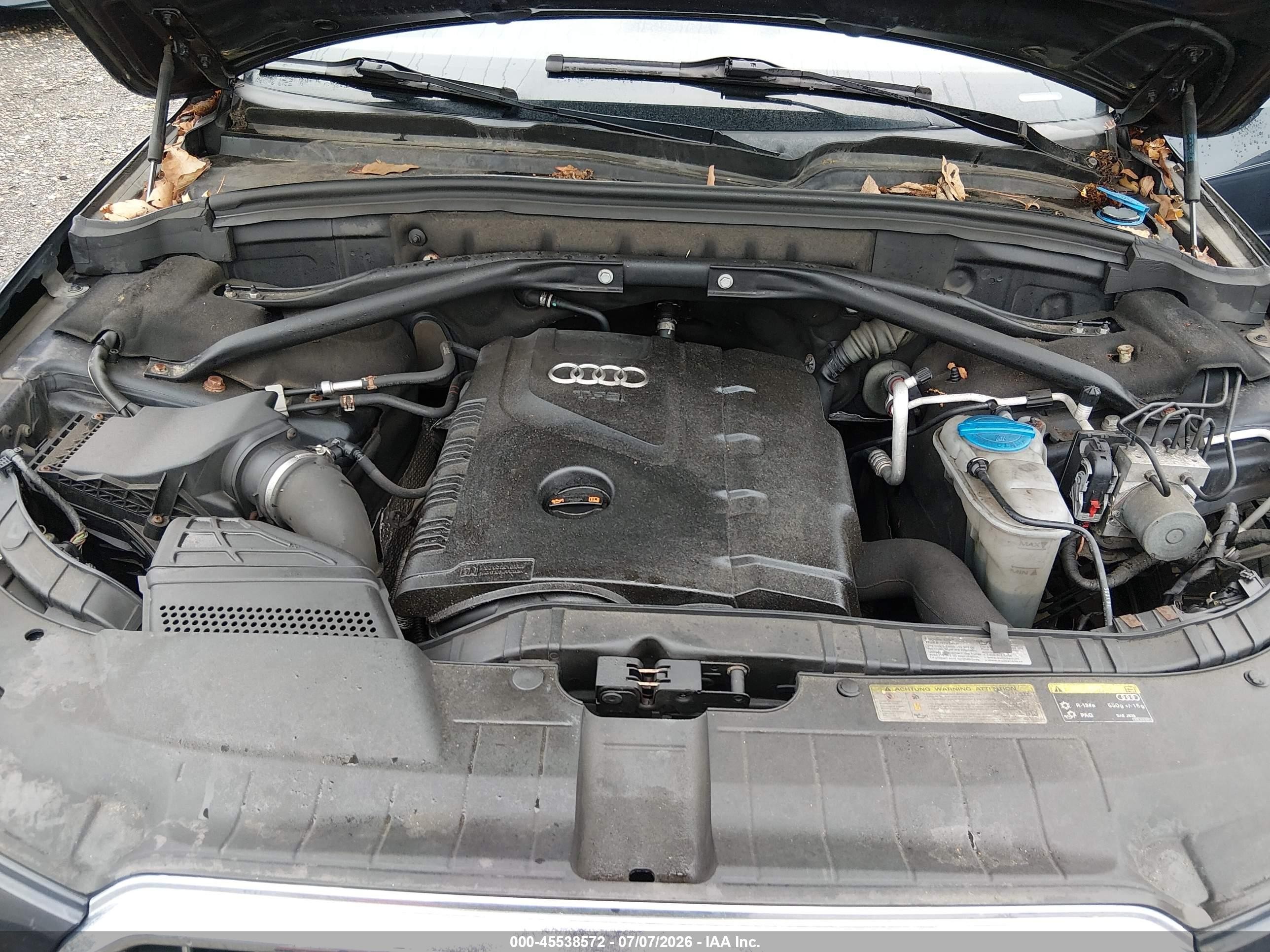 2015 Audi Q5 2.0t Premium Gray vin: WA1LFAFP2FA058789