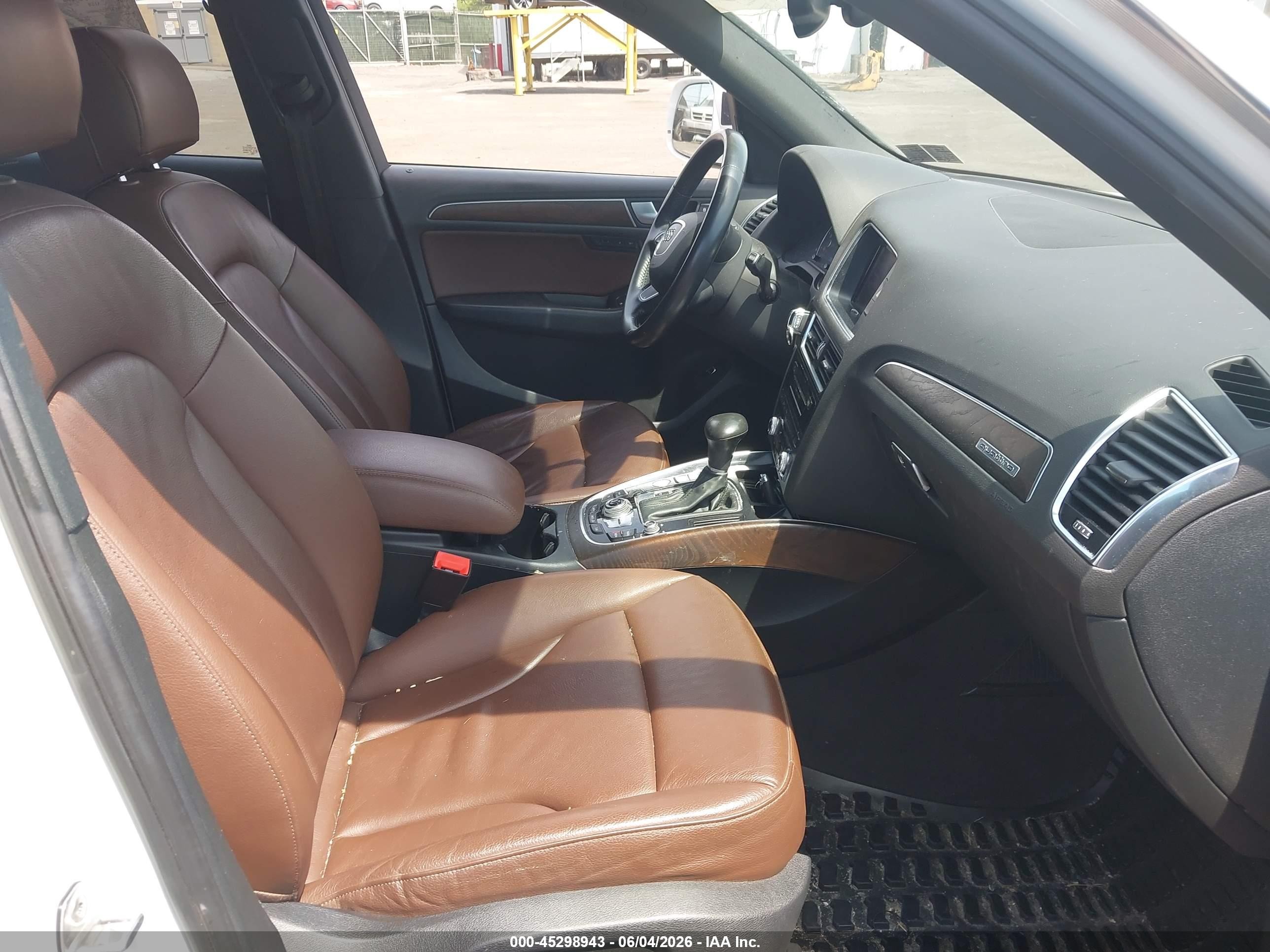 2015 Audi Q5 2.0t Premium White vin: WA1LFAFP2FA088942