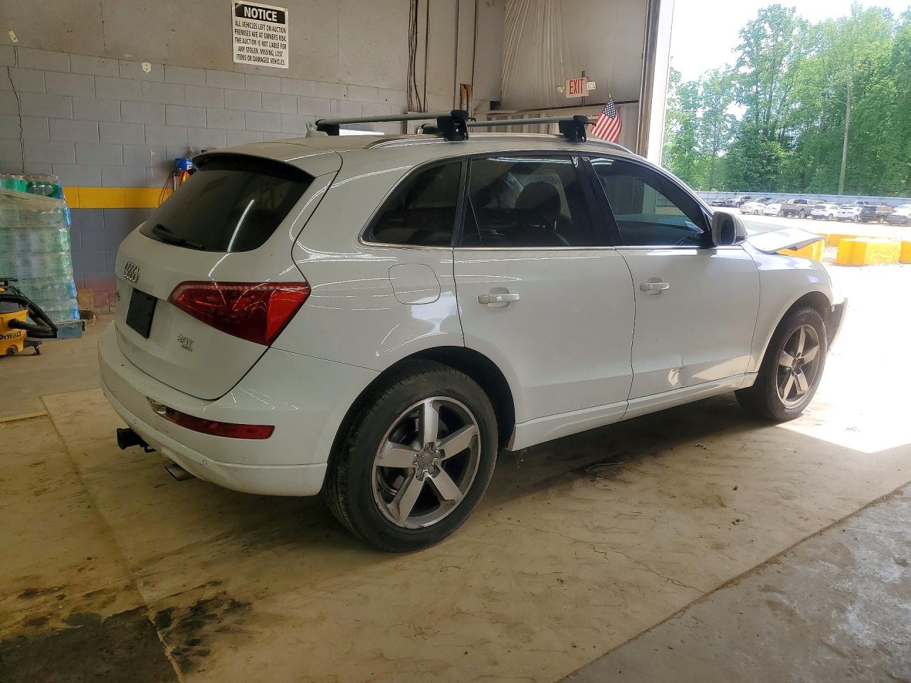 2011 Audi Q5 Premium Plus White vin: WA1LFAFP3BA113728
