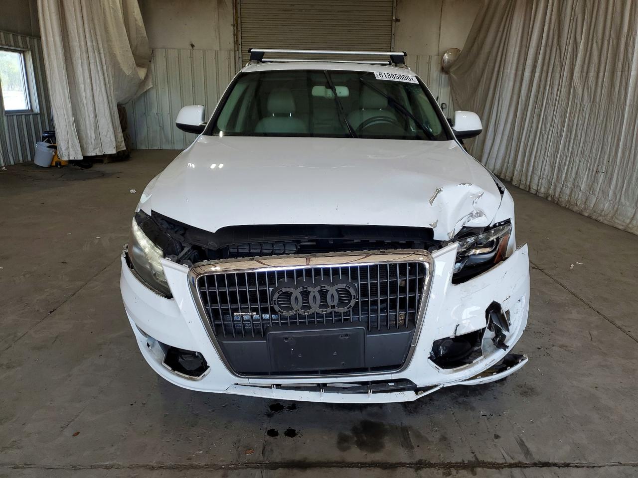 2012 Audi Q5 Premium Plus White vin: WA1LFAFP3CA001979