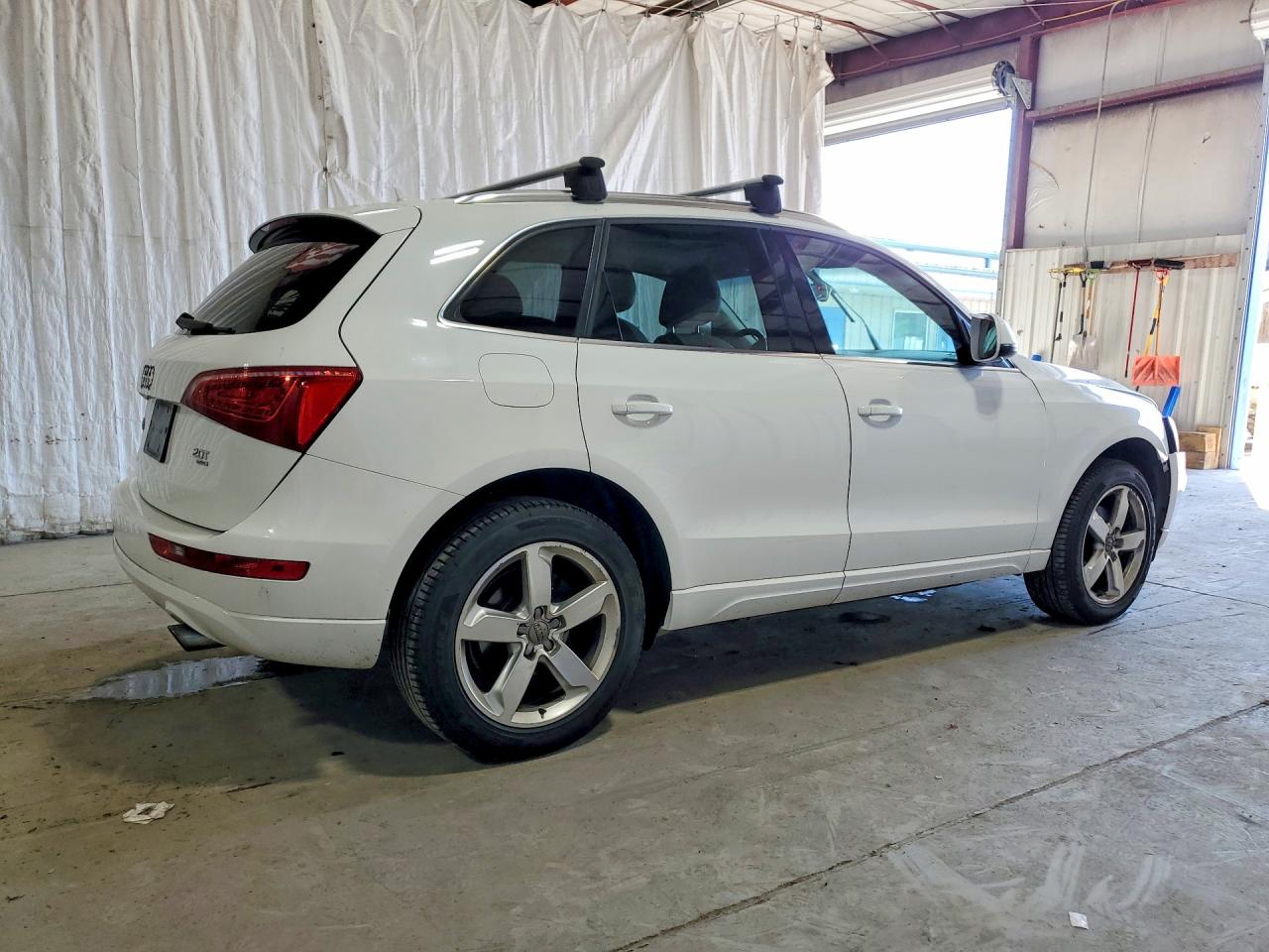 2012 Audi Q5 Premium Plus White vin: WA1LFAFP3CA001979