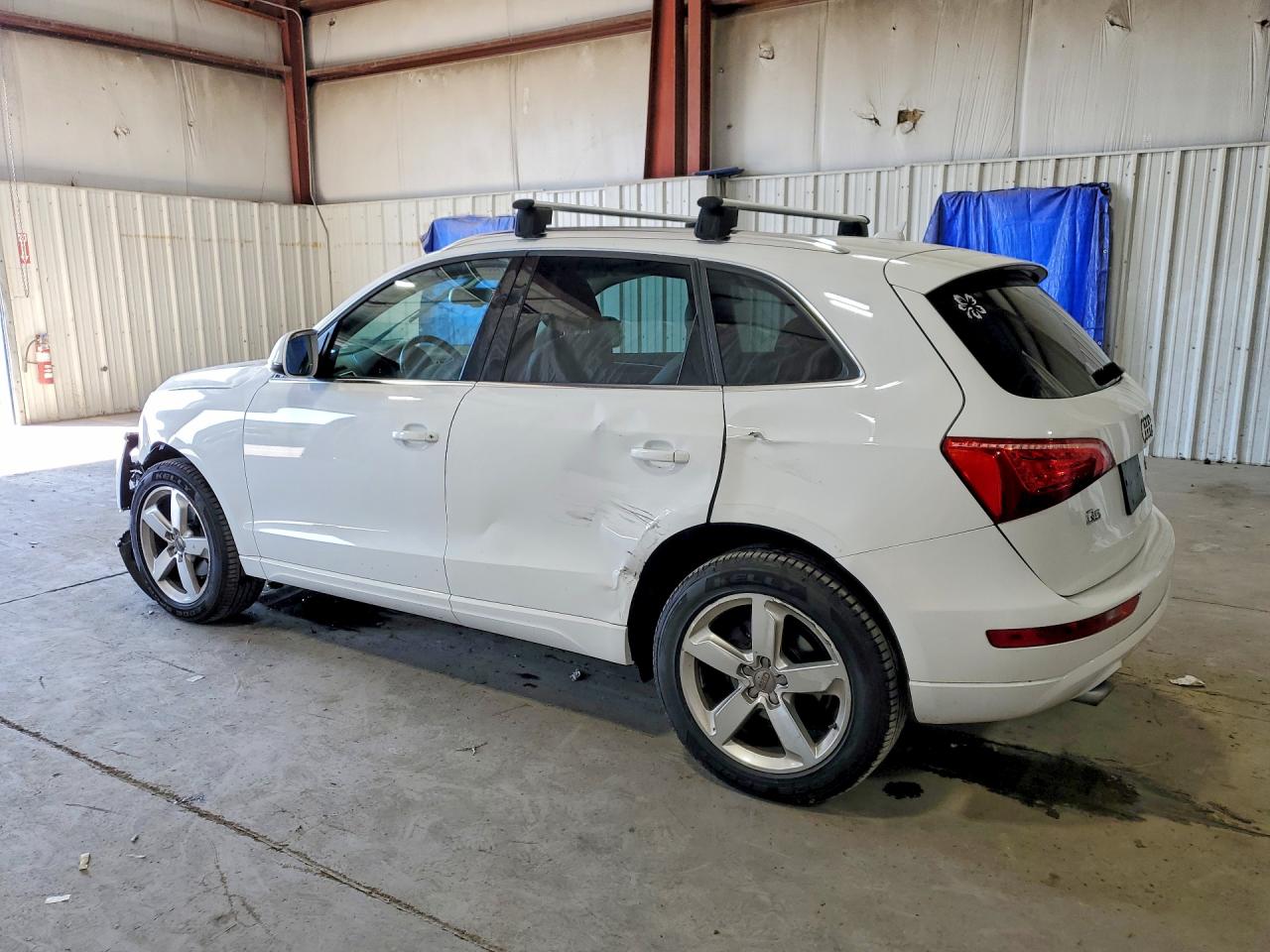 2012 Audi Q5 Premium Plus White vin: WA1LFAFP3CA001979