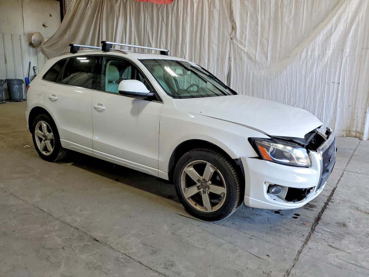 2012 Audi Q5 Premium Plus White vin: WA1LFAFP3CA001979