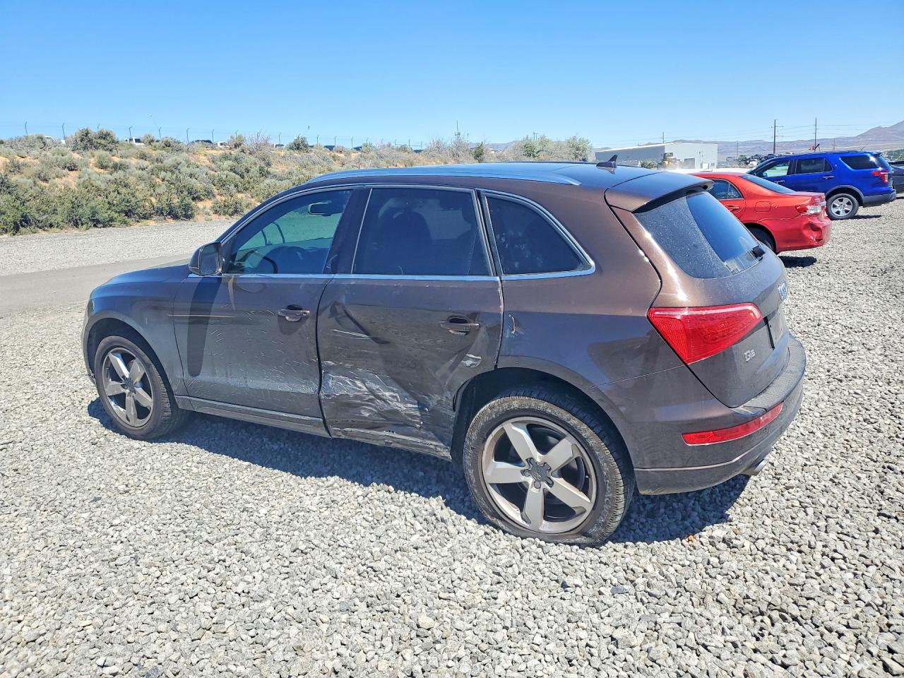2012 Audi Q5 Premium Plus Brown vin: WA1LFAFP3CA091859
