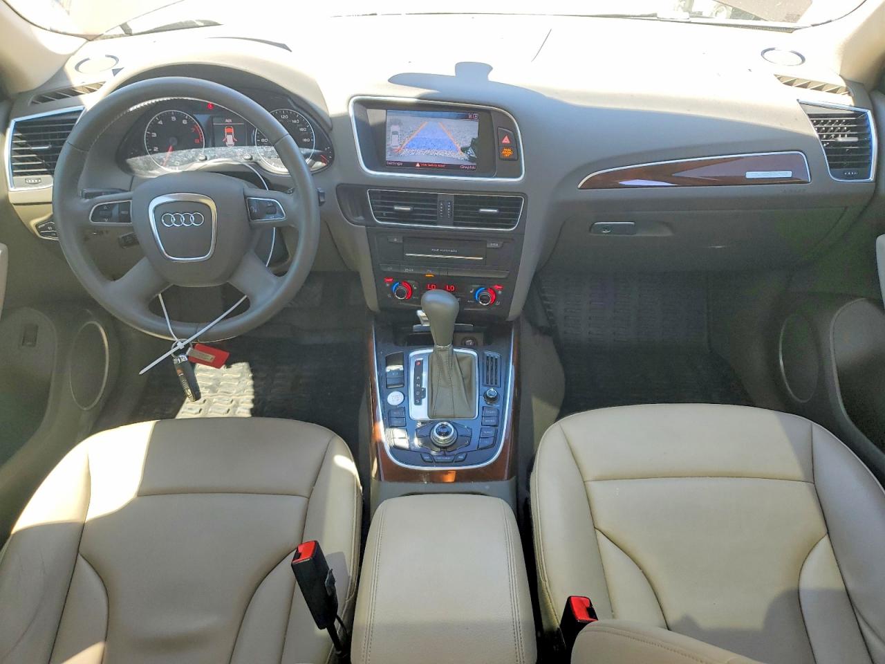 2012 Audi Q5 Premium Plus Brown vin: WA1LFAFP3CA091859