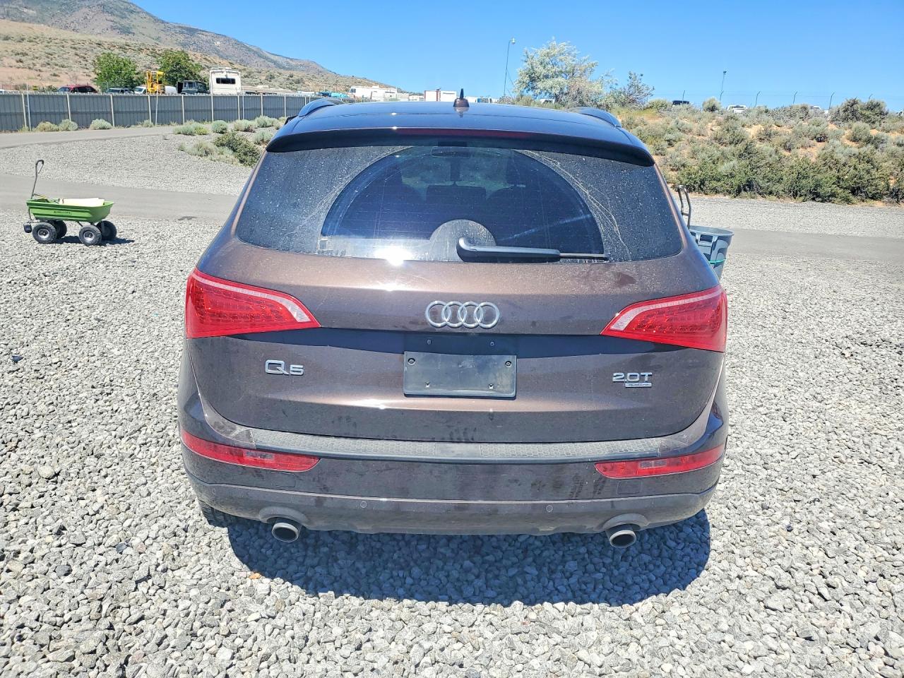 2012 Audi Q5 Premium Plus Brown vin: WA1LFAFP3CA091859