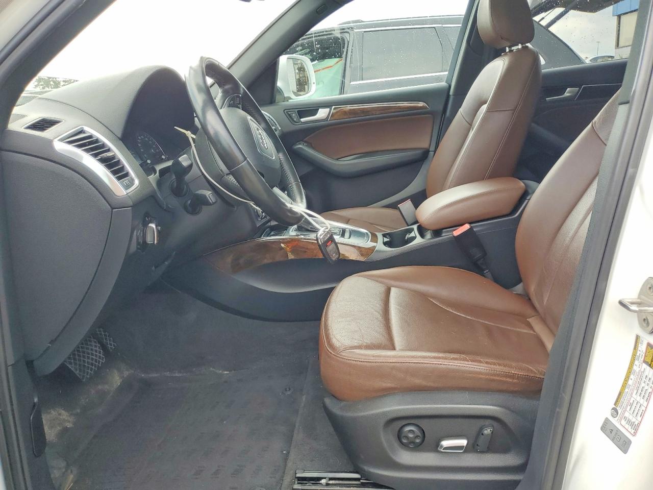 2013 Audi Q5 Premium Plus White vin: WA1LFAFP3DA036099