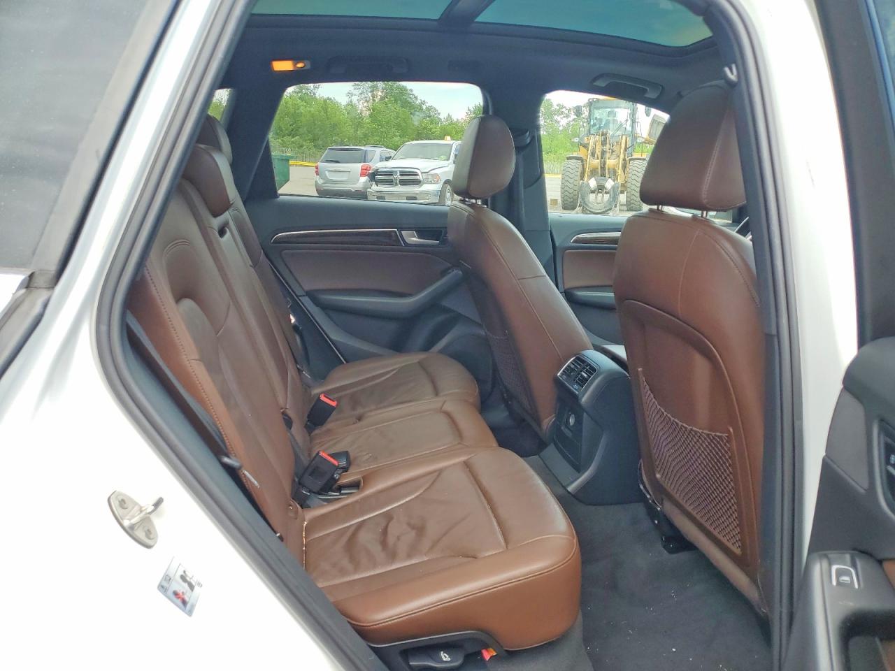 2013 Audi Q5 Premium Plus White vin: WA1LFAFP3DA036099