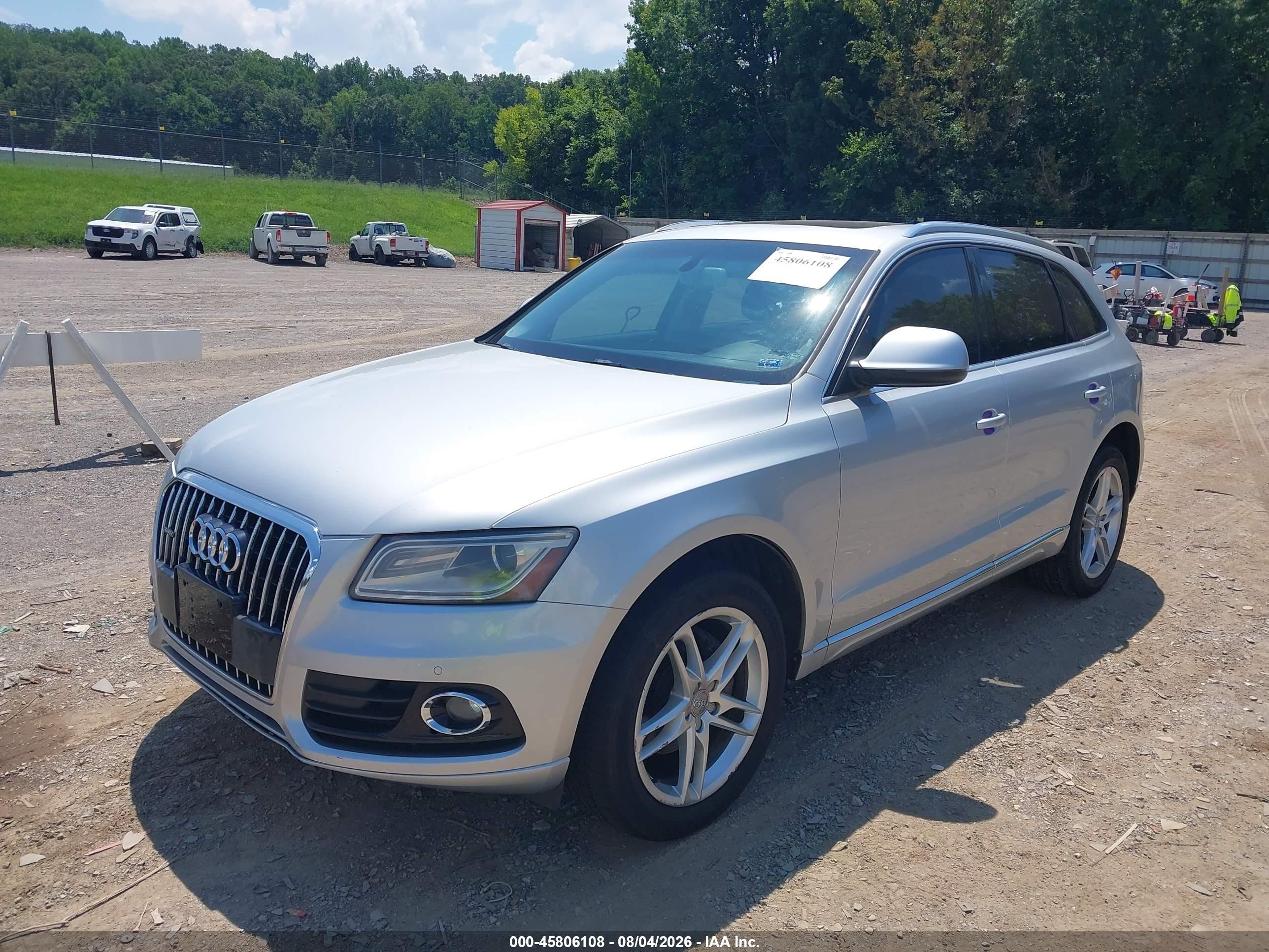 2013 Audi Q5 2.0t Premium White vin: WA1LFAFP3DA053274