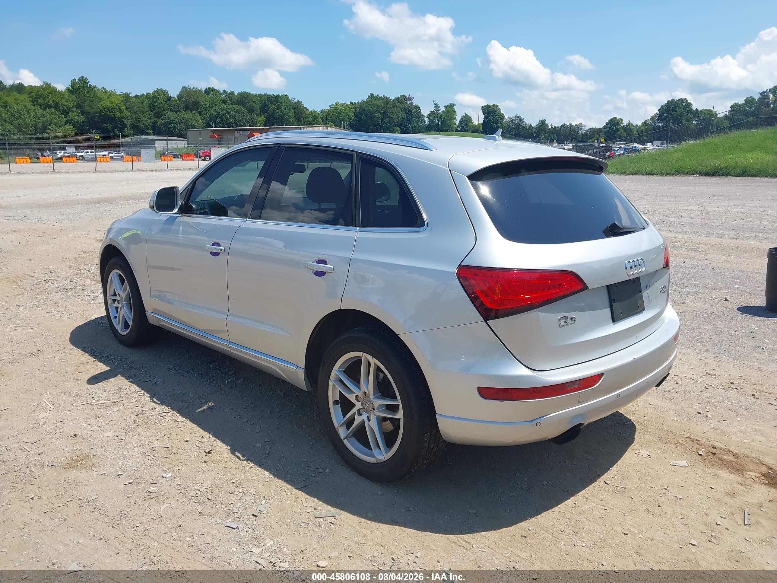 2013 Audi Q5 2.0t Premium White vin: WA1LFAFP3DA053274