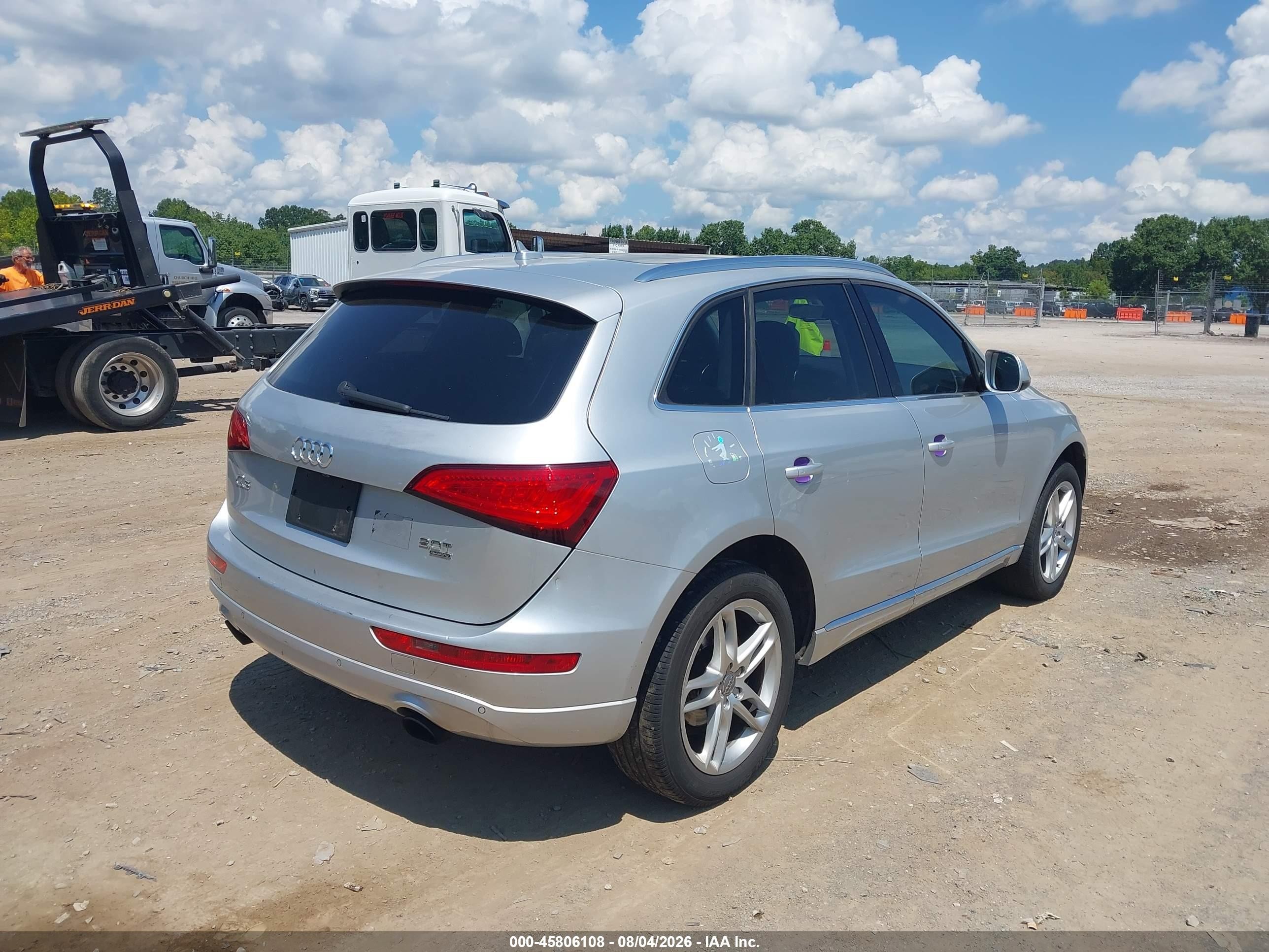 2013 Audi Q5 2.0t Premium White vin: WA1LFAFP3DA053274