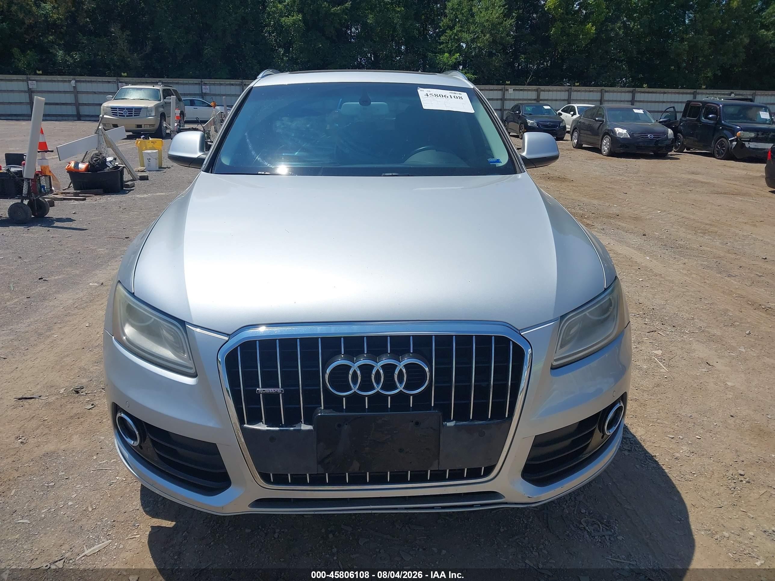 2013 Audi Q5 2.0t Premium White vin: WA1LFAFP3DA053274