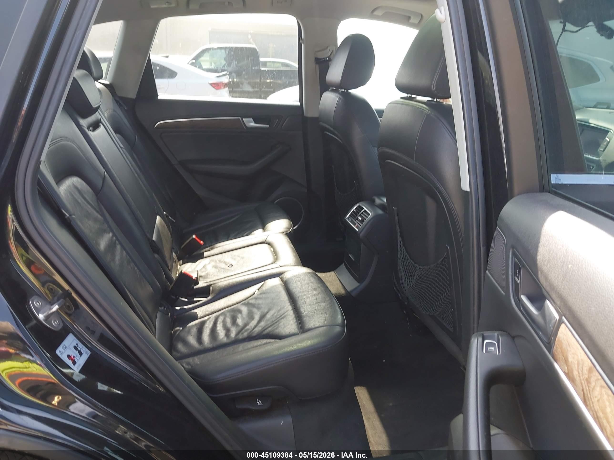 2013 Audi Q5 2.0t Premium Black vin: WA1LFAFP3DA073217