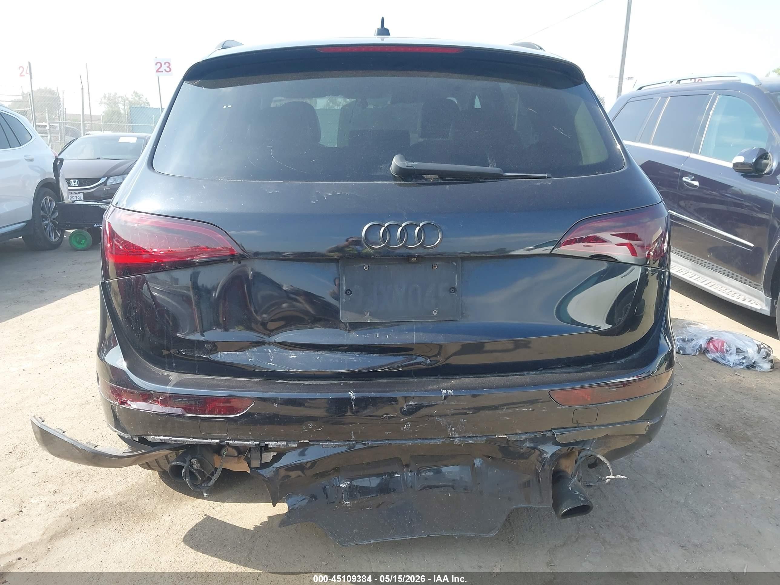 2013 Audi Q5 2.0t Premium Black vin: WA1LFAFP3DA073217