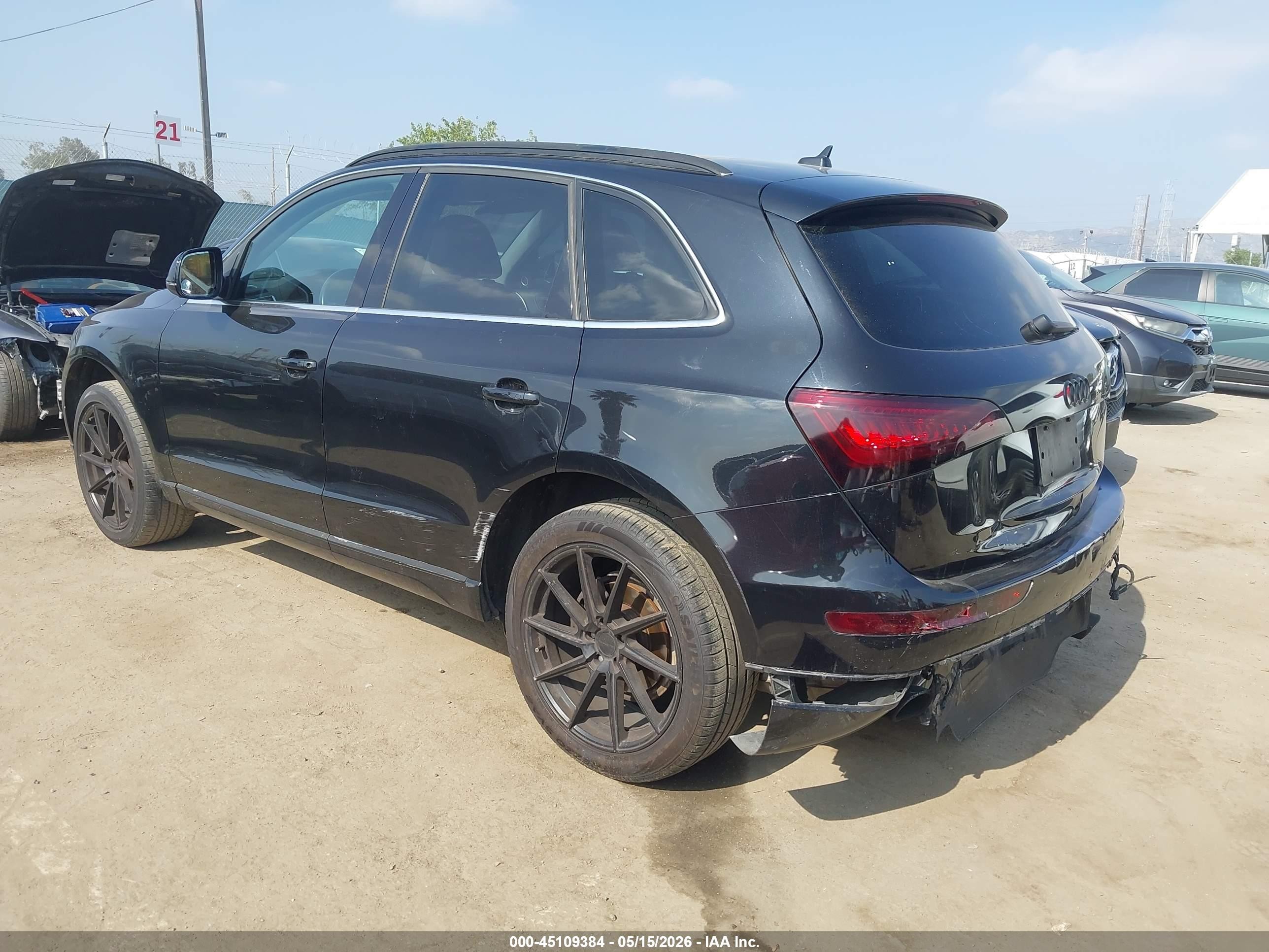 2013 Audi Q5 2.0t Premium Black vin: WA1LFAFP3DA073217
